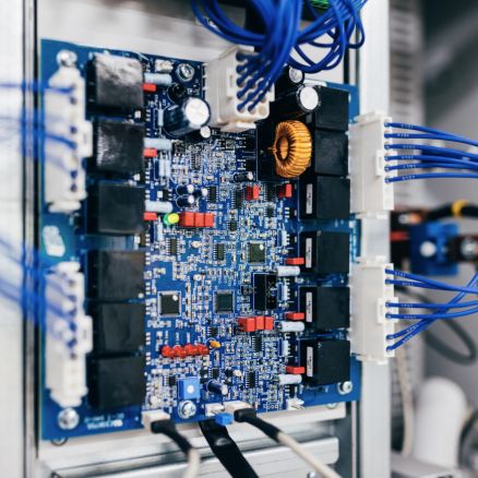 Detailansicht einer Platine